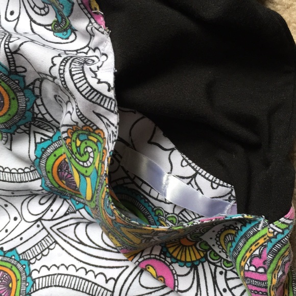 Colorful Scrub Top - Picture 4 of 4